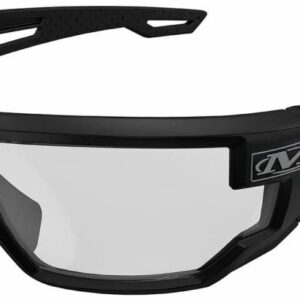 Mechanix Type-X Black Frame Clear Lens Glasses